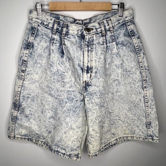 Chic Jeans Vintage acid wash mom shorts denim shorts 16 - Picture 5 of 5
